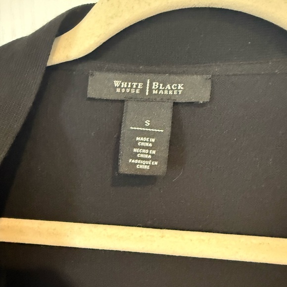 White House Black Market Classic Black Cardigan - Picture 3 of 5